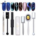 27 Styles Strong Magnetic Stick Nail Tools for Magnetic Gel Nail Polish Need UV Lamp Magnet Pen Magic 3D Effect Magnetic Board