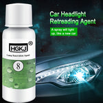 HGKJ-8-20MLAuto Car Accessories Polishing Headlight Agent Bright White Headlight Repair Lamp Cleaning Window Glass Cleaner